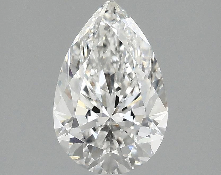 1.52 Carat Pear Shaped Ideal Cut VVS2 IGI Certified Lab Grown Diamond