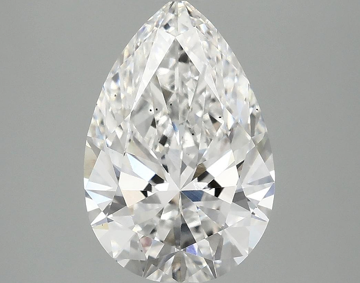 3.0 Carat Pear Shaped Excellent Cut VS2 IGI Certified Lab Grown Diamond