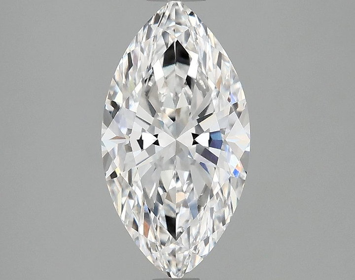 2.02 Carat Marquise Shaped Excellent Cut VVS2 IGI Certified Lab Grown Diamond