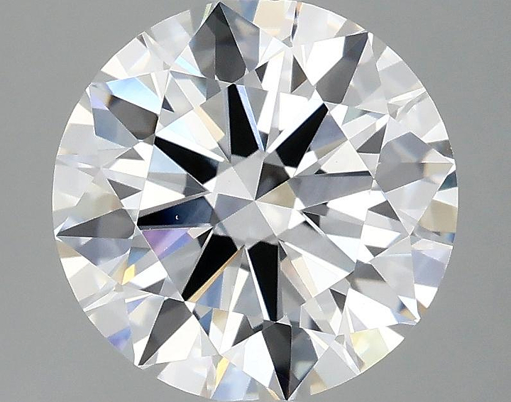 3.02 Carat Round Shaped Ideal Cut VVS2 IGI Certified Lab Grown Diamond