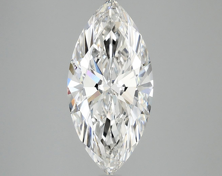 3.03 Carat Marquise Shaped Excellent Cut VVS2 IGI Certified Lab Grown Diamond