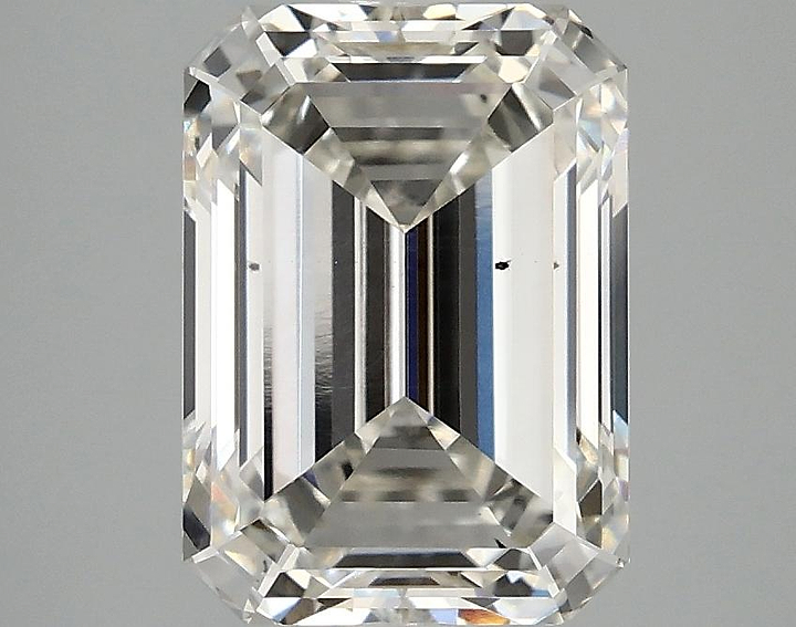 3.1 Carat Emerald Shaped Excellent Cut SI1 IGI Certified Lab Grown Diamond