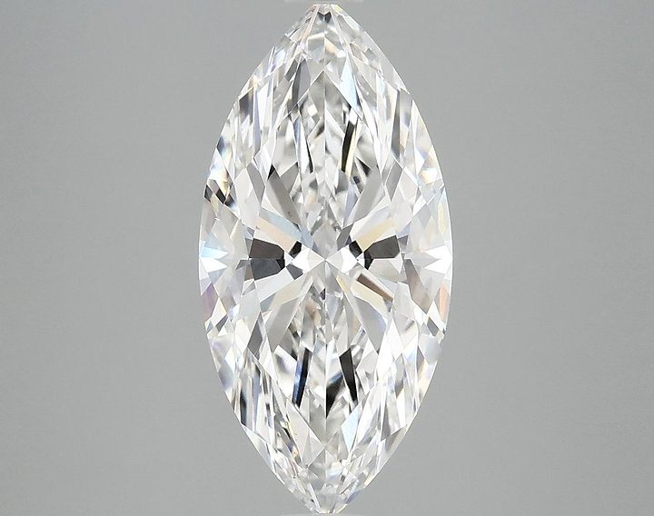 3.07 Carat Marquise Shaped Excellent Cut VS1 IGI Certified Lab Grown Diamond