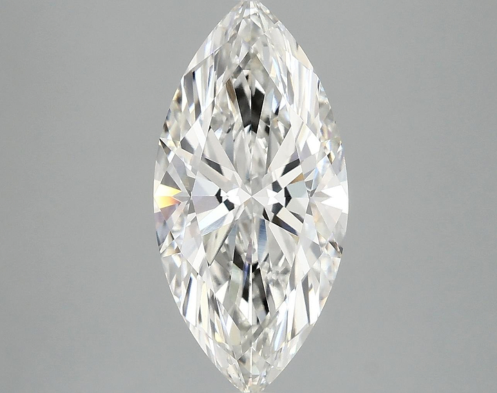 3.07 Carat Marquise Shaped Excellent Cut VS1 IGI Certified Lab Grown Diamond