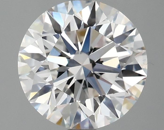 2.05 Carat Round Shaped Excellent Cut VVS2 IGI Certified Lab Grown Diamond