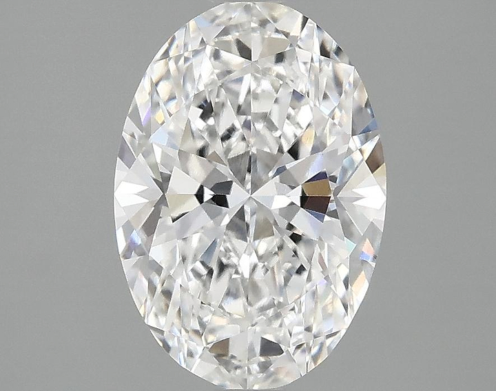 2.05 Carat Oval Shaped Ideal Cut VVS2 IGI Certified Lab Grown Diamond