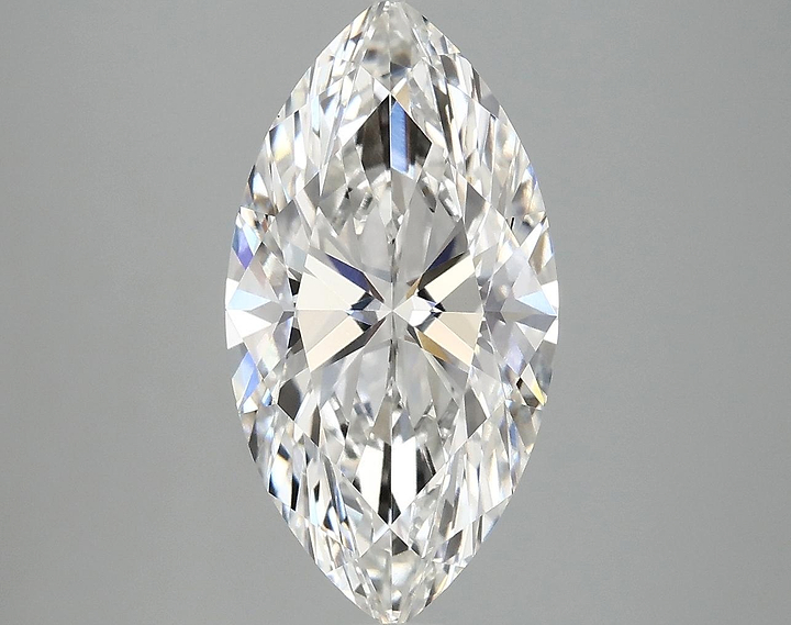 3.58 Carat Marquise Shaped Ideal Cut VVS2 IGI Certified Lab Grown Diamond