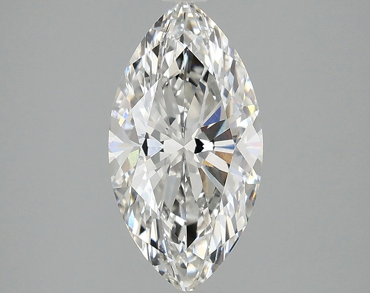 2.1 Carat Marquise Shaped Ideal Cut VVS2 IGI Certified Lab Grown Diamond