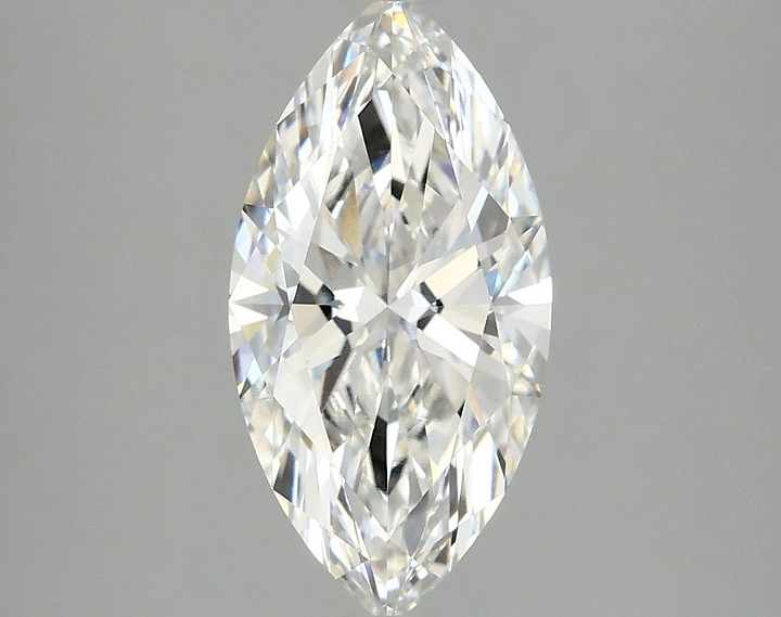 1.88 Carat Marquise Shaped Ideal Cut VVS2 IGI Certified Lab Grown Diamond