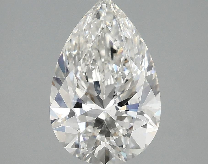 2.03 Carat Pear Shaped Excellent Cut VS1 IGI Certified Lab Grown Diamond