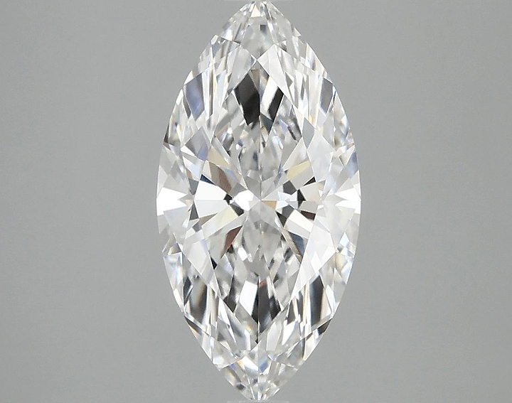 2.02 Carat Marquise Shaped Ideal Cut VVS2 IGI Certified Lab Grown Diamond