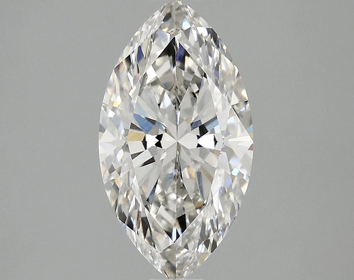 2.03 Carat Marquise Shaped Excellent Cut VVS2 IGI Certified Lab Grown Diamond