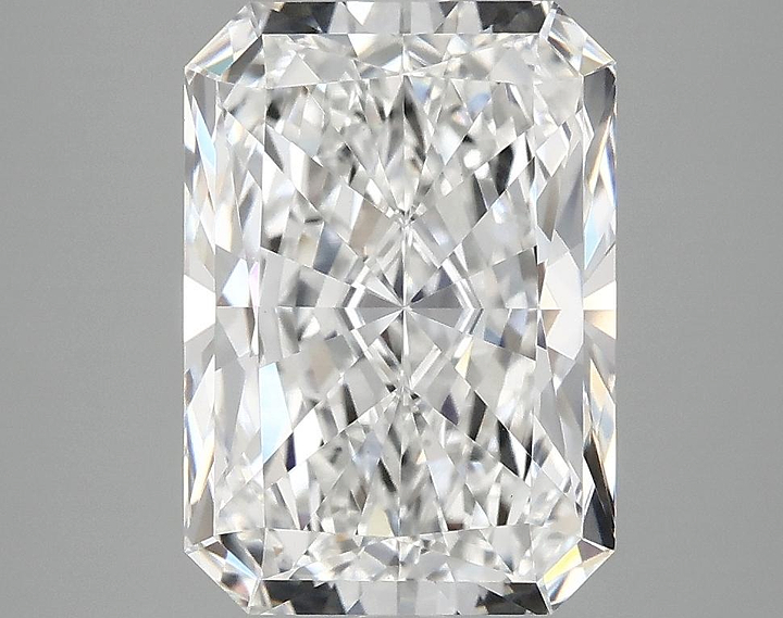4.02 Carat Radiant Shaped Ideal Cut VVS2 IGI Certified Lab Grown Diamond