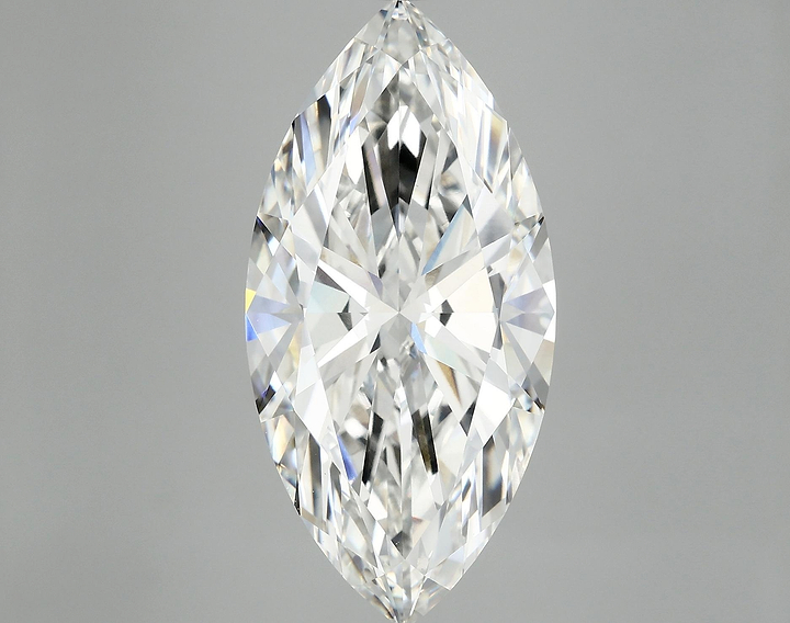 9.9 Carat Marquise Shaped Ideal Cut VVS2 IGI Certified Lab Grown Diamond
