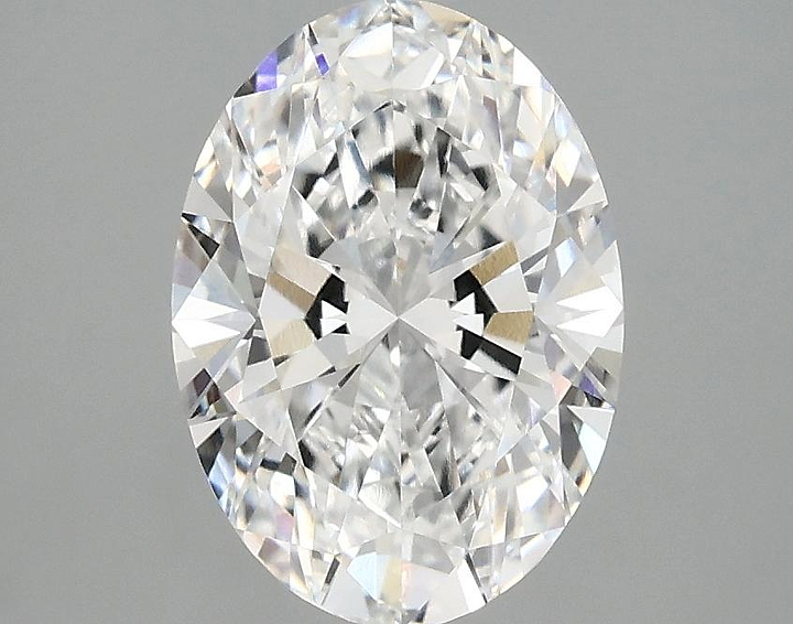 2.03 Carat Oval Shaped Ideal Cut VVS2 IGI Certified Lab Grown Diamond