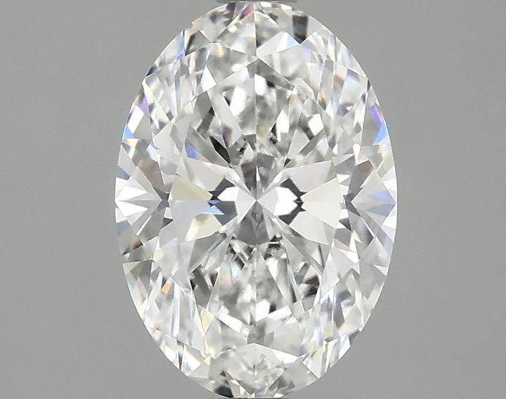 1.98 Carat Oval Shaped Ideal Cut VVS2 IGI Certified Lab Grown Diamond