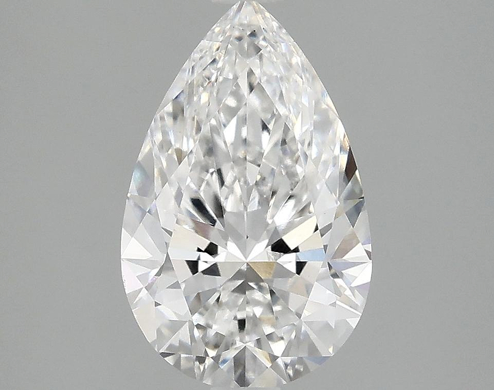 2.01 Carat Pear Shaped Ideal Cut VS1 IGI Certified Lab Grown Diamond