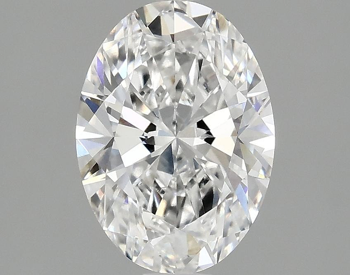 1.61 Carat Oval Shaped Ideal Cut VVS2 IGI Certified Lab Grown Diamond