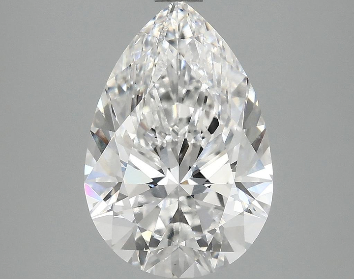 3.09 Carat Pear Shaped Excellent Cut VS1 IGI Certified Lab Grown Diamond