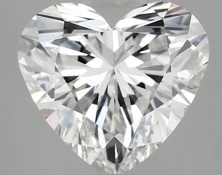 3.07 Carat Heart Shaped Ideal Cut VS1 IGI Certified Lab Grown Diamond