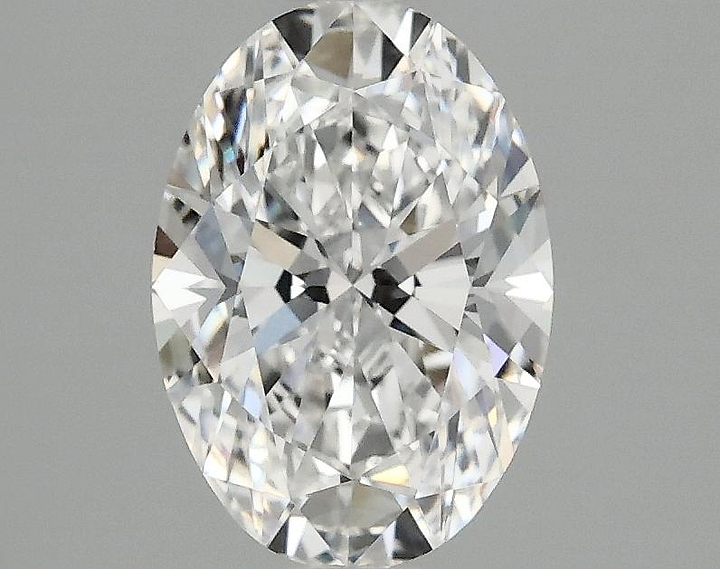 1.5 Carat Oval Shaped Ideal Cut VVS2 IGI Certified Lab Grown Diamond