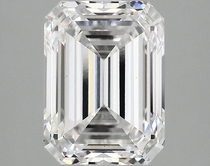 2.4 Carat Emerald Shaped Excellent Cut VS1 IGI Certified Lab Grown Diamond