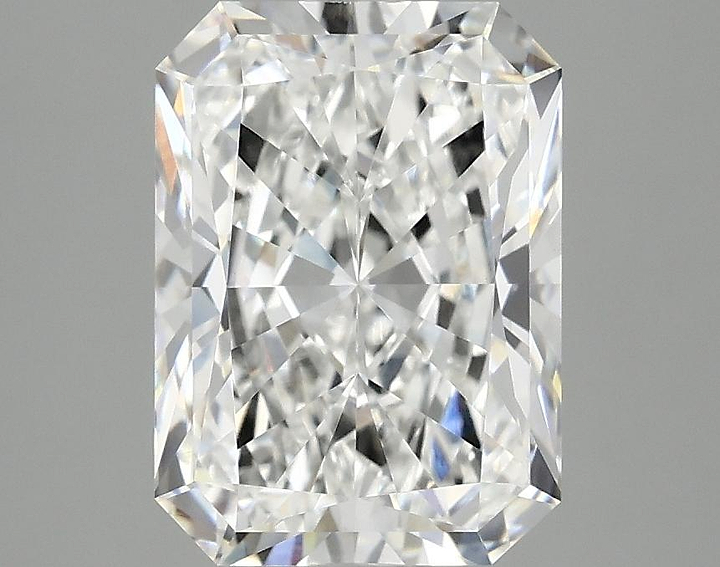 3.07 Carat Radiant Shaped Excellent Cut VVS2 IGI Certified Lab Grown Diamond