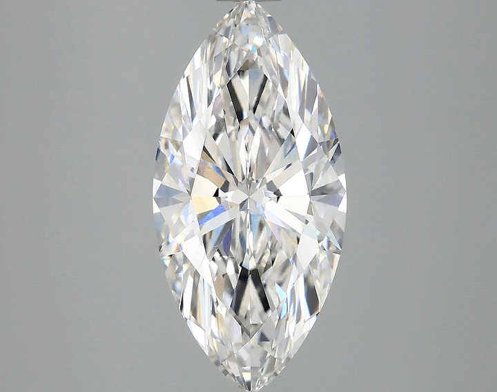 3.07 Carat Marquise Shaped Excellent Cut VVS2 IGI Certified Lab Grown Diamond