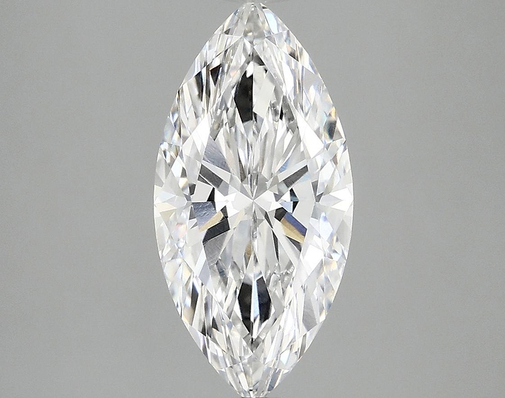 2.04 Carat Marquise Shaped Ideal Cut VVS2 IGI Certified Lab Grown Diamond