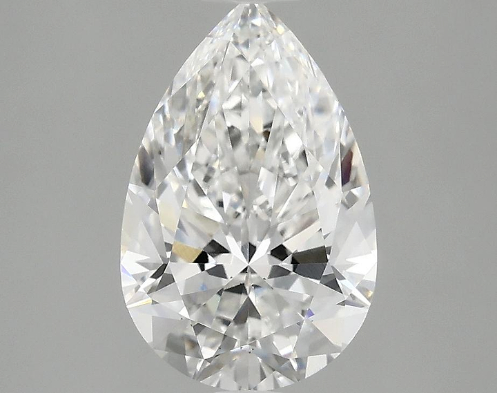 2.0 Carat Pear Shaped Excellent Cut VS2 IGI Certified Lab Grown Diamond