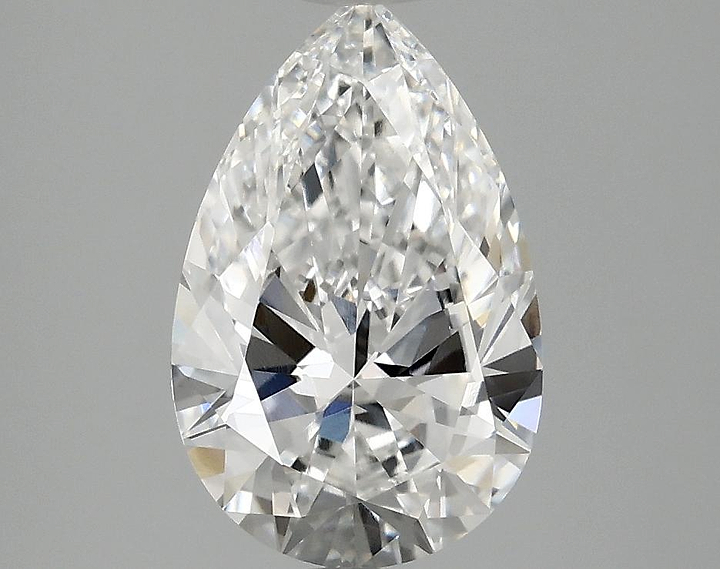 2.01 Carat Pear Shaped Ideal Cut VS1 IGI Certified Lab Grown Diamond