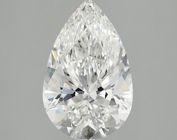 2.04 Carat Pear Shaped Ideal Cut VVS2 IGI Certified Lab Grown Diamond