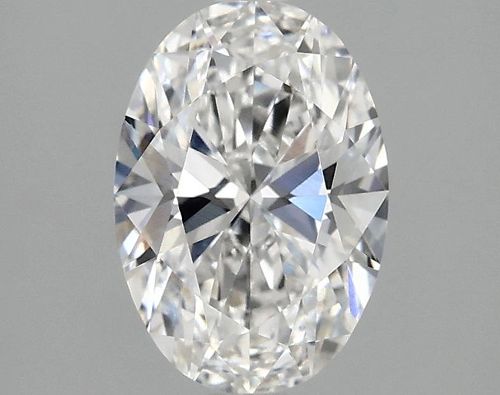 1.5 Carat Oval Shaped Ideal Cut VVS2 IGI Certified Lab Grown Diamond