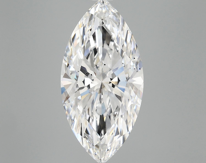 5.08 Carat Marquise Shaped Ideal Cut SI1 IGI Certified Lab Grown Diamond