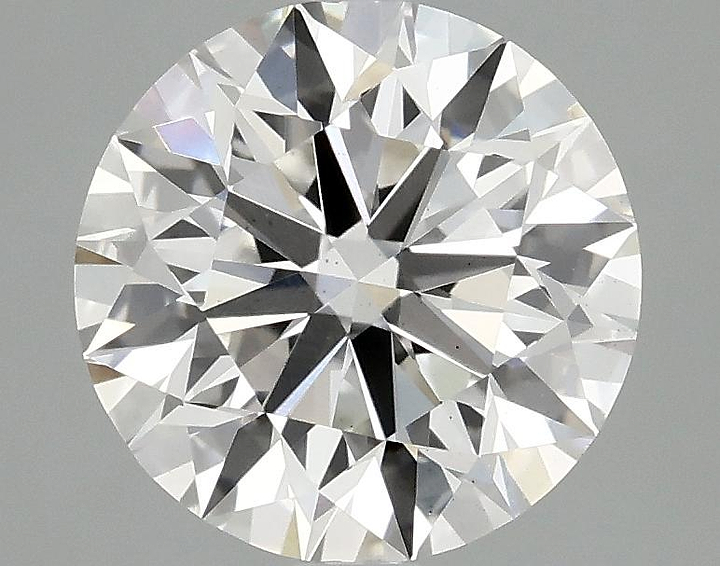 2.03 Carat Round Shaped Excellent Cut VS2 IGI Certified Lab Grown Diamond
