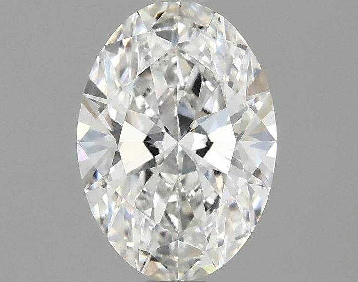 1.42 Carat Oval Shaped Ideal Cut VVS2 IGI Certified Lab Grown Diamond