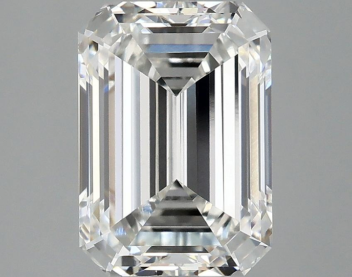 3.06 Carat Emerald Shaped Ideal Cut VS1 IGI Certified Lab Grown Diamond