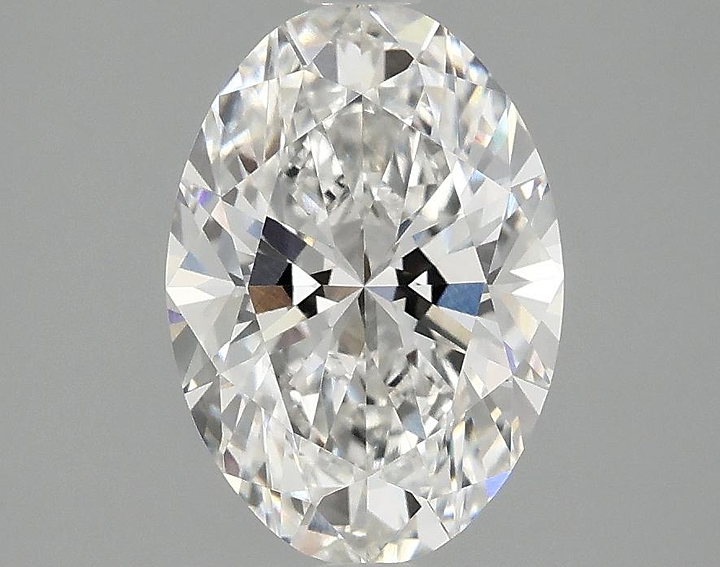 2.09 Carat Oval Shaped Ideal Cut VVS2 IGI Certified Lab Grown Diamond