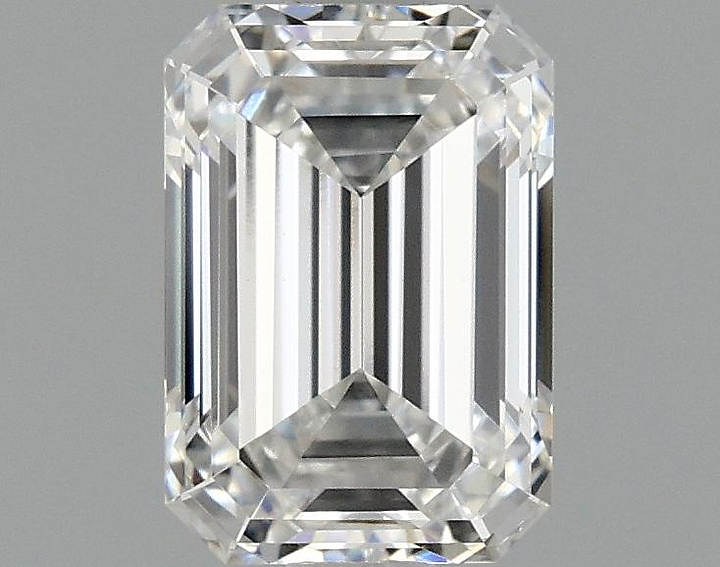 1.1 Carat Emerald Shaped Ideal Cut VVS2 IGI Certified Lab Grown Diamond
