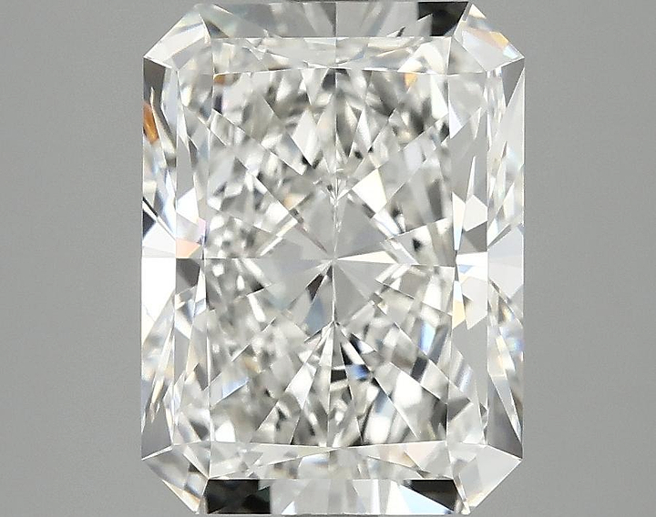 3.89 Carat Radiant Shaped Excellent Cut VVS2 IGI Certified Lab Grown Diamond