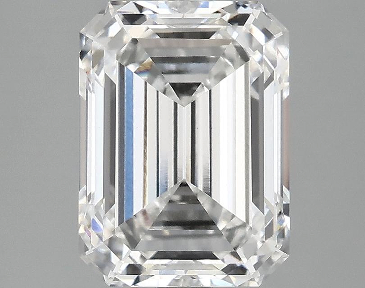 3.03 Carat Emerald Shaped Excellent Cut VS1 IGI Certified Lab Grown Diamond