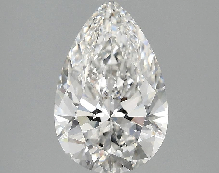 2.01 Carat Pear Shaped Ideal Cut VVS2 IGI Certified Lab Grown Diamond