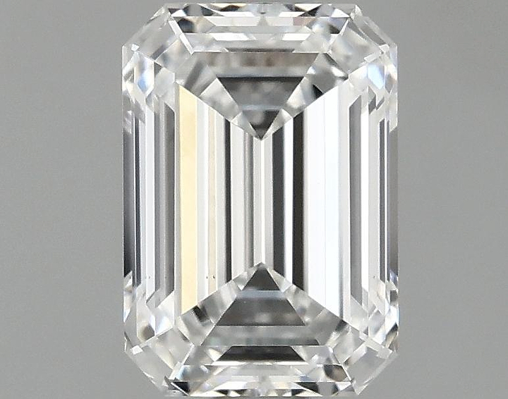 1.08 Carat Emerald Shaped Ideal Cut VS1 IGI Certified Lab Grown Diamond