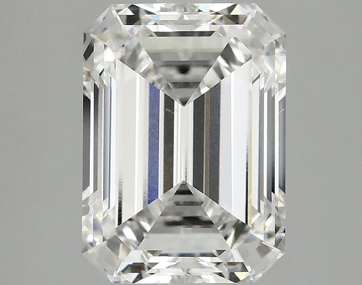 3.18 Carat Emerald Shaped Excellent Cut VS2 IGI Certified Lab Grown Diamond
