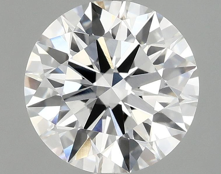 2.06 Carat Round Shaped Ideal Cut VVS2 IGI Certified Lab Grown Diamond