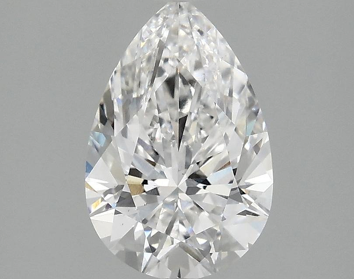 1.52 Carat Pear Shaped Excellent Cut VS1 IGI Certified Lab Grown Diamond