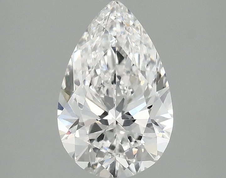 2.02 Carat Pear Shaped Ideal Cut VVS2 IGI Certified Lab Grown Diamond