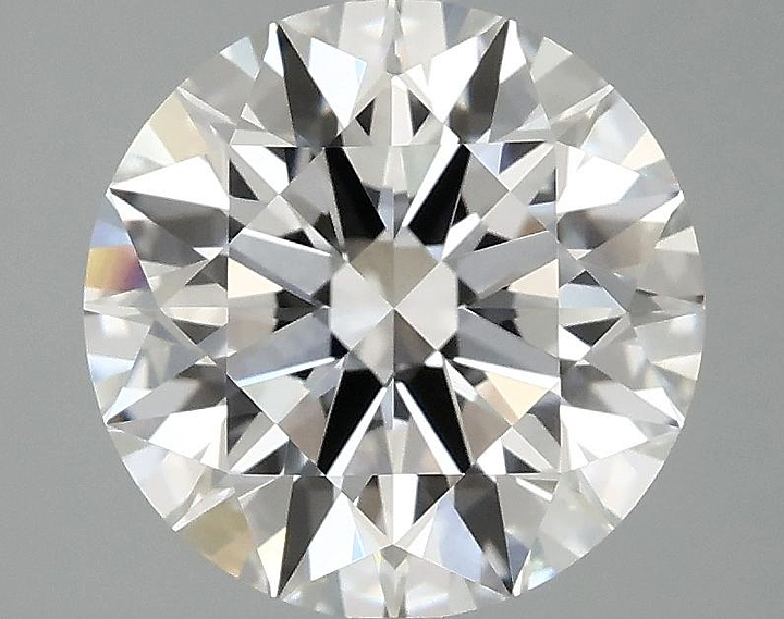 3.09 Carat Round Shaped Ideal Cut VVS2 IGI Certified Lab Grown Diamond