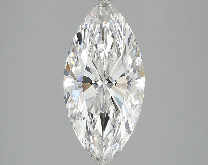 2.31 Carat Marquise Shaped Excellent Cut VS2 IGI Certified Lab Grown Diamond