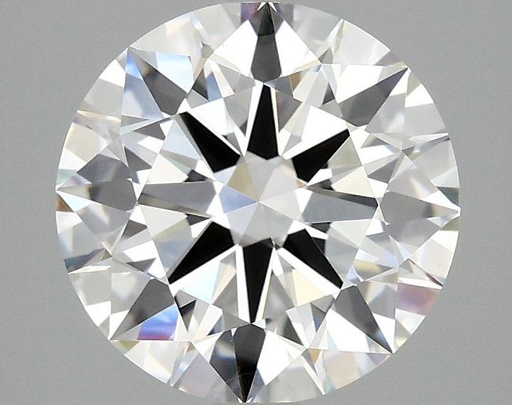 3.09 Carat Round Shaped Ideal Cut VVS2 IGI Certified Lab Grown Diamond